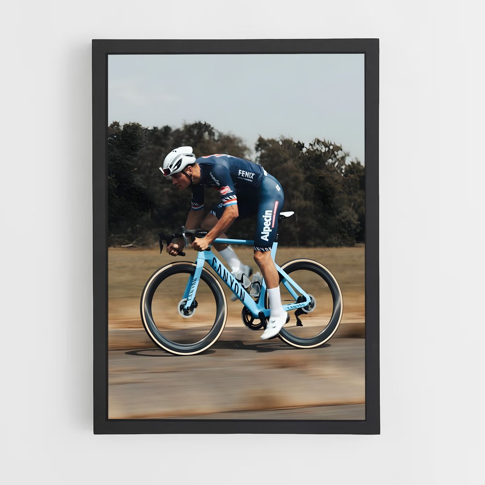 Poster Piste Libre – affiche Cyclisme (vue 2)